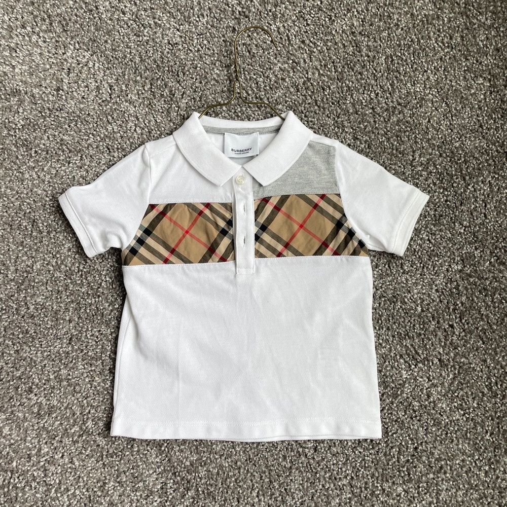 Toddler Burberry polo